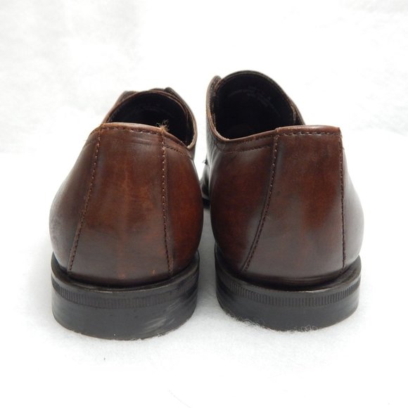 Giorgio Brutini Mens Brown Lace Up Leather Oxford Size 10M - Picture 5 of 10